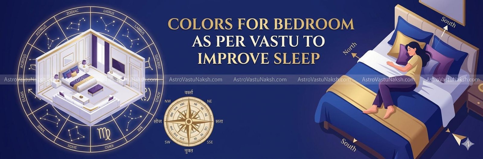 Bedroom colour as per vastu
